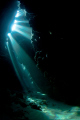   Sun rays cave  